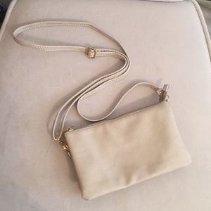 Small Cream Crossbody